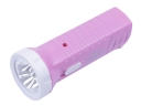 4 LED Plastic Torch LED Rechargeable Flashlight (SE-813)